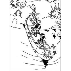 Dessin à colorier: Yakari (Personnages de dessins animés) #201079 - Coloriages à Imprimer Gratuits