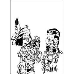 Dessin à colorier: Yakari (Personnages de dessins animés) #201085 - Coloriages à Imprimer Gratuits