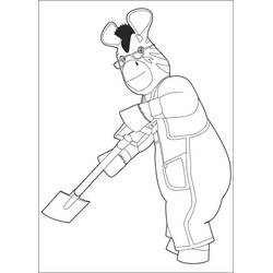 Dessin à colorier: Zou (Personnages de dessins animés) #206946 - Coloriages à Imprimer Gratuits