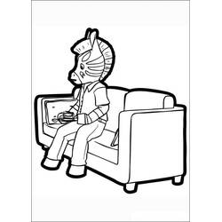 Dessin à colorier: Zou (Personnages de dessins animés) #206947 - Coloriages à Imprimer Gratuits