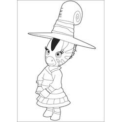 Dessin à colorier: Zou (Personnages de dessins animés) #206949 - Coloriages à Imprimer Gratuits
