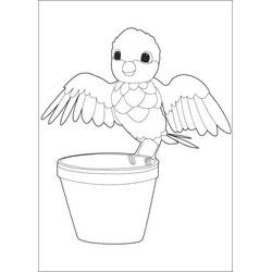 Dessin à colorier: Zou (Personnages de dessins animés) #206952 - Coloriages à Imprimer Gratuits
