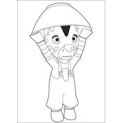 Dessin à colorier: Zou (Personnages de dessins animés) #206956 - Coloriages à Imprimer Gratuits
