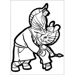Dessin à colorier: Zou (Personnages de dessins animés) #206958 - Coloriages à Imprimer Gratuits
