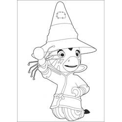 Dessin à colorier: Zou (Personnages de dessins animés) #206962 - Coloriages à Imprimer Gratuits
