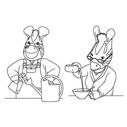 Dessin à colorier: Zou (Personnages de dessins animés) #24600 - Coloriages à Imprimer Gratuits