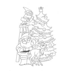 Dessin à colorier: Elfe (Personnages de fantasy et d'aventure) #94112 - Coloriages à Imprimer Gratuits