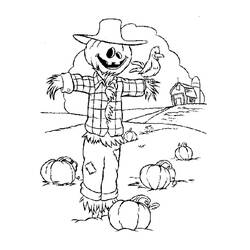 Dessins à colorier: Épouvantail - Coloriages à Imprimer Gratuits
