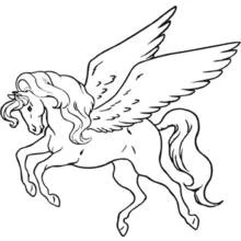 Dessins à colorier: Licorne - Coloriages à Imprimer Gratuits