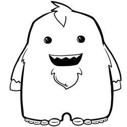 Dessins à colorier: Monstre - Coloriages à Imprimer Gratuits