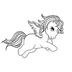 Dessins à colorier: Pégase - Coloriages à Imprimer Gratuits