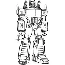 Dessins à colorier: Robot - Coloriages à Imprimer Gratuits