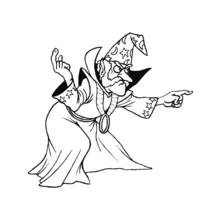 Dessins à colorier: Sorcier - Coloriages à Imprimer Gratuits