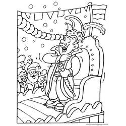 Dessin à colorier: Bouffon (Personnages fantastiques et d'aventure) #148686 - Coloriages à Imprimer Gratuits