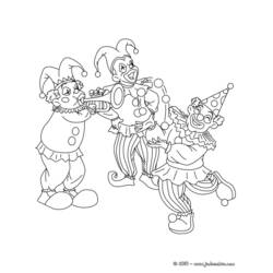 Dessin à colorier: Bouffon (Personnages fantastiques et d'aventure) #148908 - Coloriages à Imprimer Gratuits