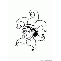 Dessin à colorier: Bouffon (Personnages fantastiques et d'aventure) #148944 - Coloriages à Imprimer Gratuits