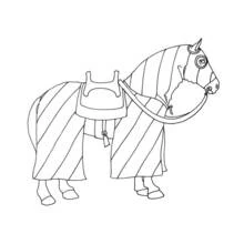 Dessin à colorier: Chevalier (Personnages fantastiques et d'aventure) #87059 - Coloriages à Imprimer Gratuits