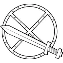 Dessin à colorier: Chevalier (Personnages fantastiques et d'aventure) #87122 - Coloriages à Imprimer Gratuits