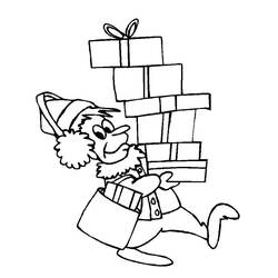 Dessin à colorier: Elfe (Personnages fantastiques et d'aventure) #93983 - Coloriages à Imprimer Gratuits