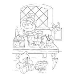 Dessin à colorier: Elfe (Personnages fantastiques et d'aventure) #93988 - Coloriages à Imprimer Gratuits