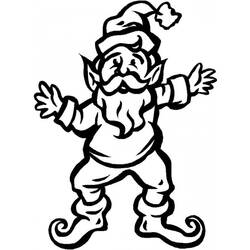 Dessin à colorier: Elfe (Personnages fantastiques et d'aventure) #93992 - Coloriages à Imprimer Gratuits