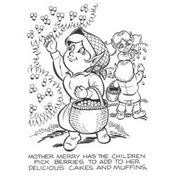 Dessin à colorier: Elfe (Personnages fantastiques et d'aventure) #94013 - Coloriages à Imprimer Gratuits