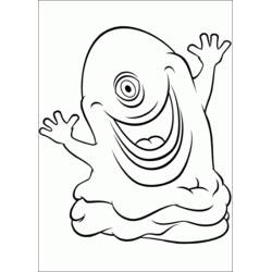Dessin à colorier: Extraterrestre (Personnages fantastiques et d'aventure) #94584 - Coloriages à Imprimer Gratuits
