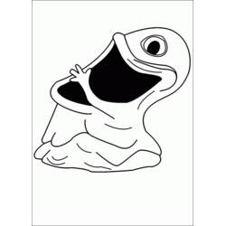 Dessin à colorier: Extraterrestre (Personnages fantastiques et d'aventure) #94710 - Coloriages à Imprimer Gratuits