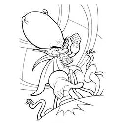 Dessin à colorier: Extraterrestre (Personnages fantastiques et d'aventure) #94860 - Coloriages à Imprimer Gratuits