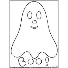 Dessin à colorier: Fantôme (Personnages fantastiques et d'aventure) #95440 - Coloriages à Imprimer Gratuits
