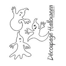 Dessin à colorier: Fantôme (Personnages fantastiques et d'aventure) #95641 - Coloriages à Imprimer Gratuits