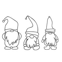 Dessin à colorier: Gnome (Personnages fantastiques et d'aventure) #204857 - Coloriages à Imprimer Gratuits
