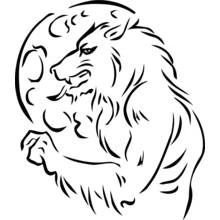 Dessin à colorier: Loup garou (Personnages fantastiques et d'aventure) #100022 - Coloriages à Imprimer Gratuits