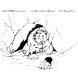 Dessin à colorier: Ogre (Personnages fantastiques et d'aventure) #102878 - Coloriages à Imprimer Gratuits