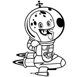 Dessin à colorier: OVNI (Personnages fantastiques et d'aventure) #103161 - Coloriages à Imprimer Gratuits