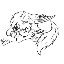 Dessin à colorier: Pégase (Personnages fantastiques et d'aventure) #209056 - Coloriages à Imprimer Gratuits