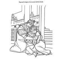Dessin à colorier: Reine (Personnages fantastiques et d'aventure) #106503 - Coloriages à Imprimer Gratuits