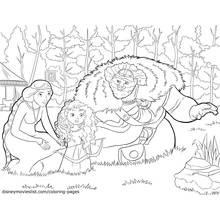Dessin à colorier: Reine (Personnages fantastiques et d'aventure) #106514 - Coloriages à Imprimer Gratuits