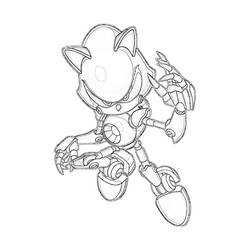 Dessin à colorier: Robot (Personnages fantastiques et d'aventure) #106778 - Coloriages à Imprimer Gratuits