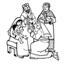 Dessin à colorier: Roi (Personnages fantastiques et d'aventure) #107015 - Coloriages à Imprimer Gratuits