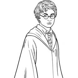 Dessin à colorier: Sorcier (Personnages fantastiques et d'aventure) #107791 - Coloriages à Imprimer Gratuits