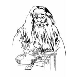 Dessin à colorier: Sorcier (Personnages fantastiques et d'aventure) #107906 - Coloriages à Imprimer Gratuits