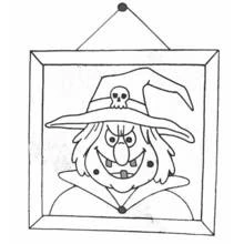 Dessin à colorier: Sorcière (Personnages fantastiques et d'aventure) #108386 - Coloriages à Imprimer Gratuits