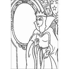 Dessin à colorier: Sorcière (Personnages fantastiques et d'aventure) #108434 - Coloriages à Imprimer Gratuits