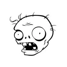 Dessin à colorier: Zombie (Personnages fantastiques et d'aventure) #85559 - Coloriages à Imprimer Gratuits
