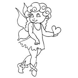 Coloriage Ange (Personnages) #203801 à imprimer et colorier