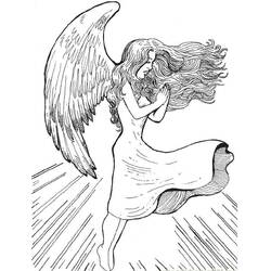 Coloriage Ange (Personnages) #203818 à imprimer et colorier