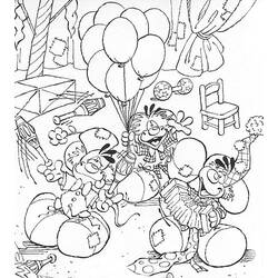 Dessin à colorier: Clown (Personnages) #91175 - Coloriages à Imprimer Gratuits