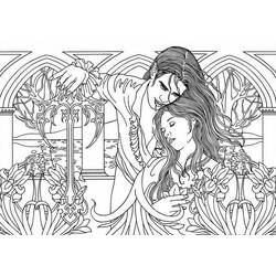 Dessin à colorier: Dracula (Personnages) #204061 - Coloriages à Imprimer Gratuits