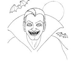 Dessin à colorier: Dracula (Personnages) #204066 - Coloriages à Imprimer Gratuits